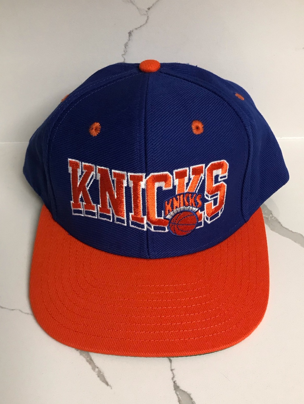 New York Knicks NBA Blue and Orange Men’s Snapback Hat